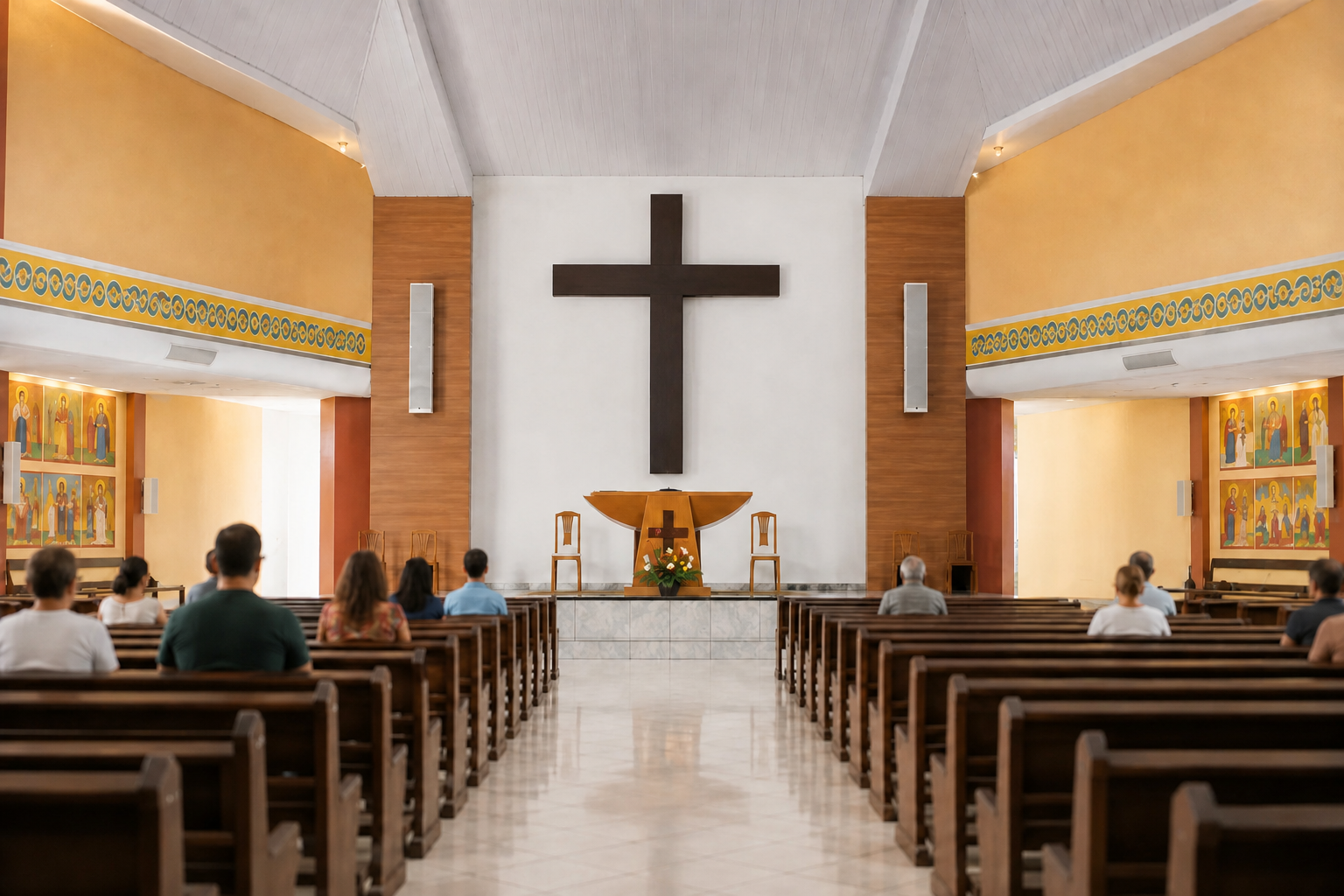 Instalação JKS em igreja